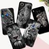 Black Tpu Case For Huawei Honor 20 Lite 10 10i 20S 30S 30 7A 5.45 7s 7C 5.7 Cover Animals The Lion