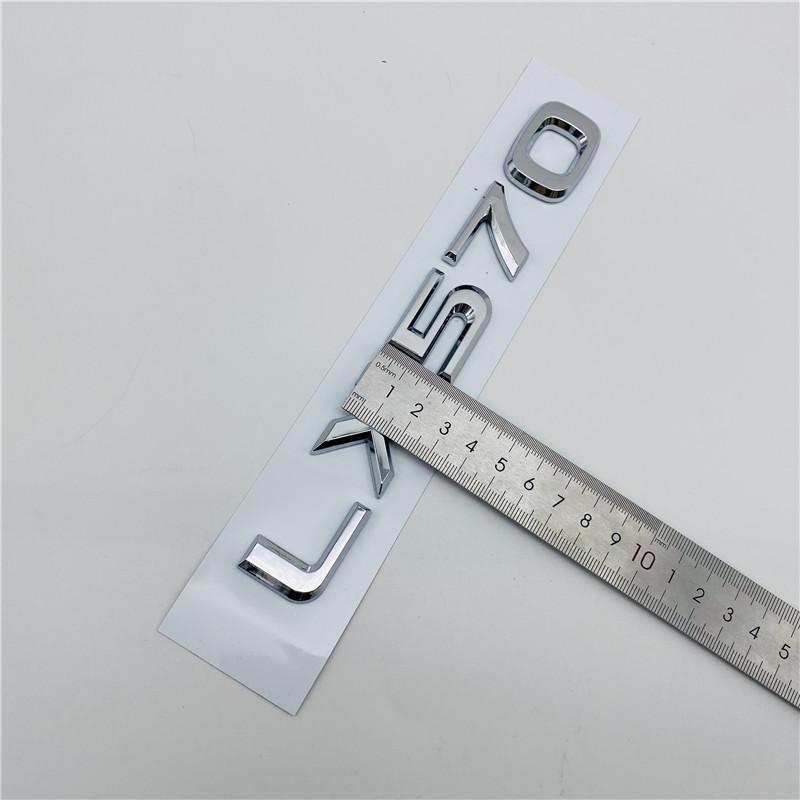 3D наклейки для автомобиля, подходят для Lexus LX470 LX570 RX300 RX350 GX470 GX 470, эмблема, логотип, задняя крышка багажника, символ, слова