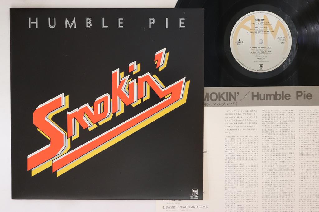 Виниловая пластинка HUMBEL PIE Smokin AMP2001 AM 1972 Япония Рок Б/у