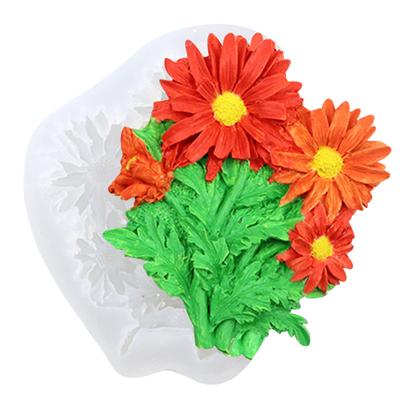 Силиконовые формы для шоколада в форме цветка, самодельные формы для конфет, гаджет для выпечки, антипригарный силиконовый материал для кухни, самодельная выпечка