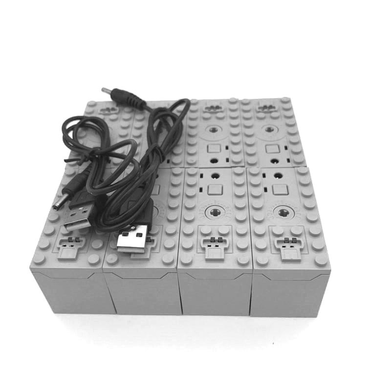 Аккумуляторный блок 8878 -1 54599 Детали для сборки Moc Машинки Мотор Игрушки Совместимые с 84599 64227 58122 58123B Детали Игрушки