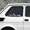 Mountain Trees Vinyl Stickers Self-Adhesive Car Side Body Stickers Waterproof Car Window Decals Truck Motorcycle Bumper Wall Art Stickers