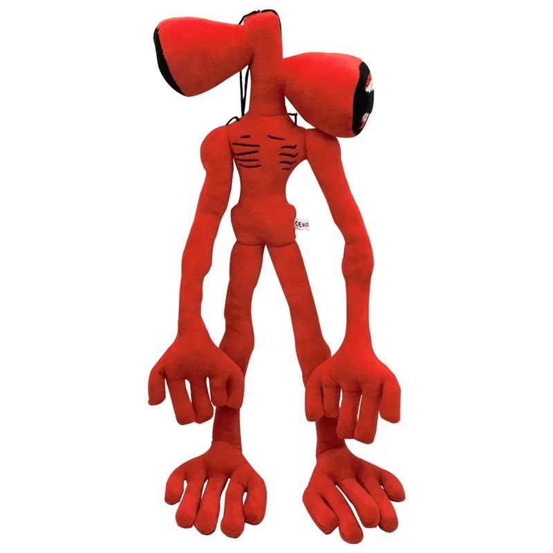 Аниме голова сирены, плюшевые куклы, игрушки, страшные, черные, белые, красные, голова сирены, кошка, арахис, мягкая мультяшная мягкая фигурка, подарки для детей