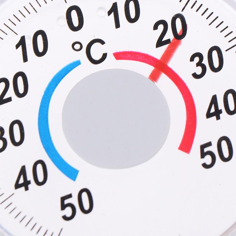 Круглый пластиковый термометр для двери и окна, уличный термометр для двери и окна