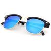 Солнцезащитные очки Dervin Rectangular Unisex (Черный, Синий) - Комбинация из 2