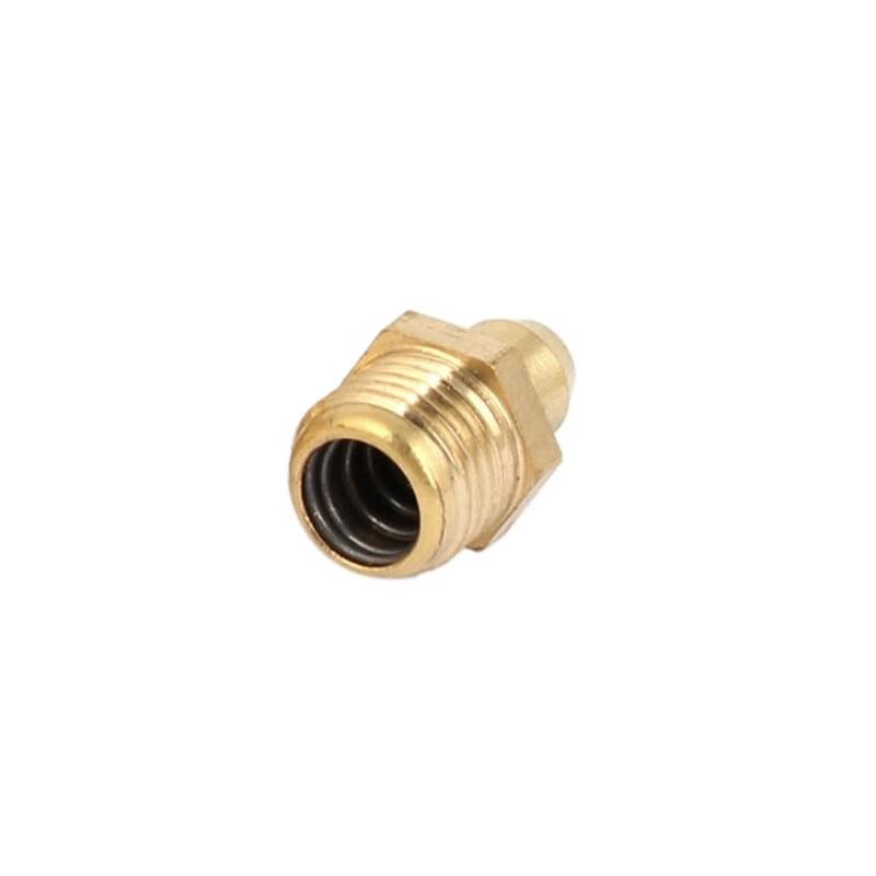 Copper M16 Medium Straight Grease Nipples