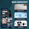 1 шт. крем для бритья с 60 мл мужская пена для бритья мягкая, освежающая, чистая и смягчающая пена для бороды крем для бритья