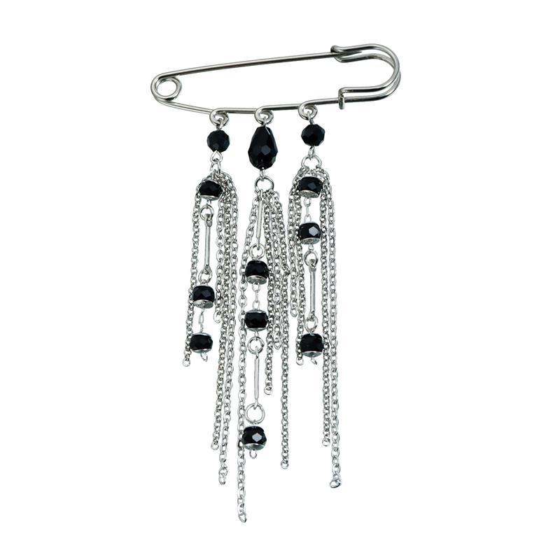 Элегантная брошь-кисточка с жемчужной цепочкой, модная женская одежда, декор, аксессуары, ювелирная булавка, булавки для регулировки талии брюк, подвеска для сумки, подарки