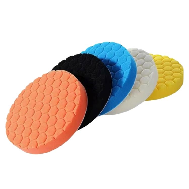 5Pcs Reusable Car Polishing Sponges in 5/6Inch Sizes Buffing Polishing Pad for Easy Wax Application