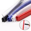 500 см герметик для двери автомобиля, защита от столкновений, звукоизоляционная полоса, декоративная защитная полоса для двери автомобиля, отделка края бампера автомобиля, защитная полоса от царапин, стиль