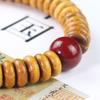 Желтый сандал и бусины из корня бодхи браслет для пар - 3*8 мм разделительные таблетки