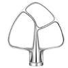 Плоская насадка-венчик для кухонного комбайна Kitchenaid K45SS KSM150 KSM152 KSM165 с наклоняемой головкой