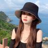 Wide Brim Women Double-sided Wear Bucket Hat Outdoor Foldable Sun Visor Panama Hats Girls Beach Travel Portable Fisherman Cap