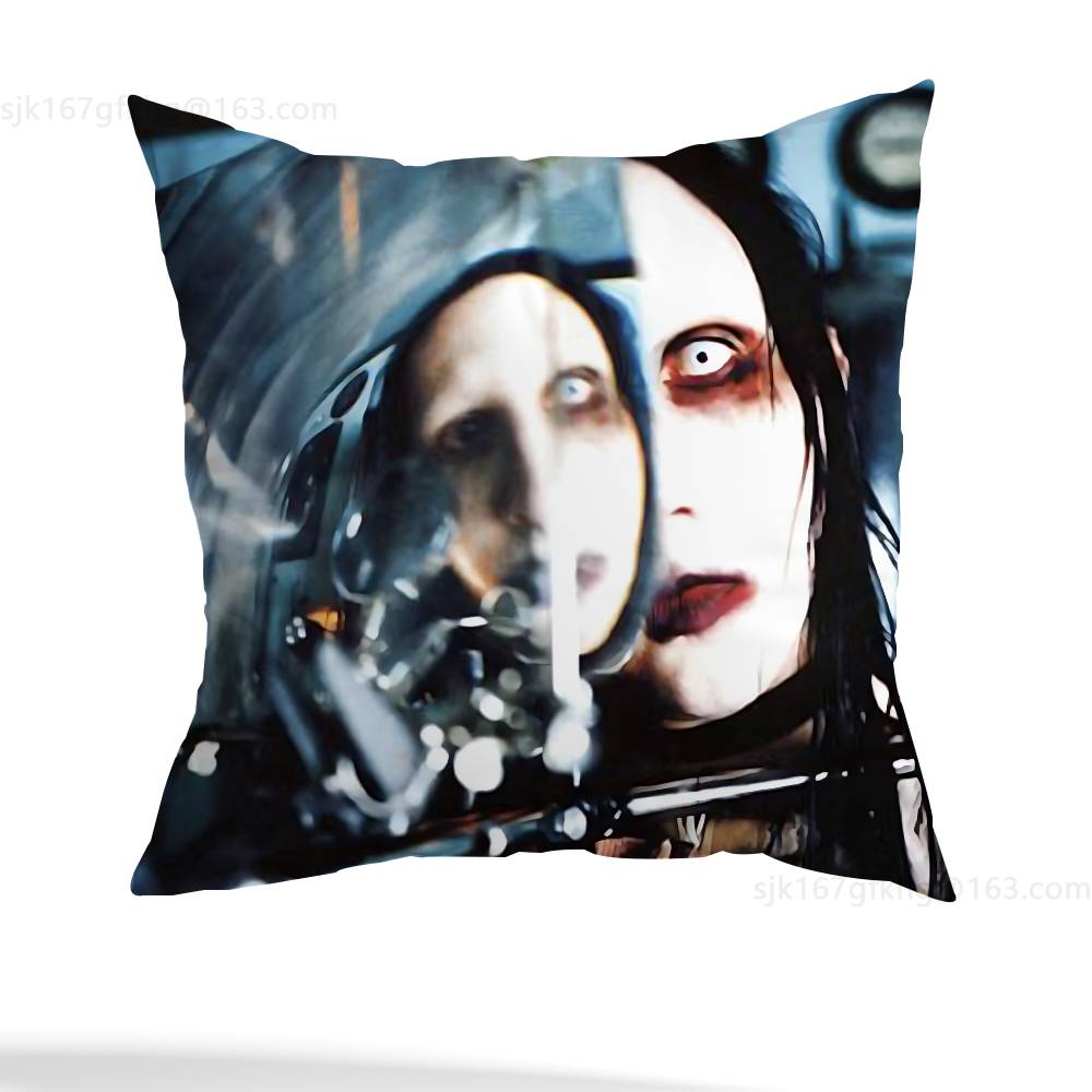 M-Marilyn Manson наволочка для подушки наволочка для диванной подушки в гостиной наволочка для подушки на кровать в спальне домашний декор