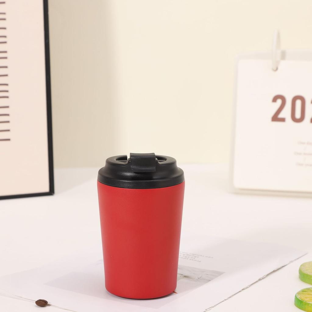 Термос из нержавеющей стали 304, портативный, компактный, 12 унций, кофейная кружка, для улицы, для автомобиля, для питья прямо из горла, кружка для молока
