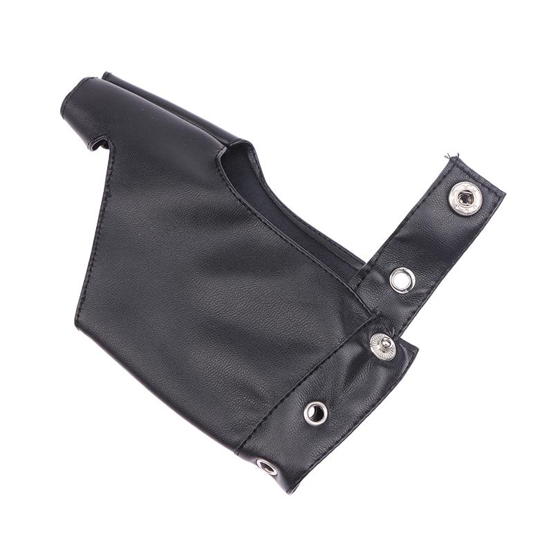 Модные мужские панк хип-хоп заклепки полупальцевые кожаные перчатки женские сценические перчатки без пальцев для сенсорного экрана мотоциклетные варежки