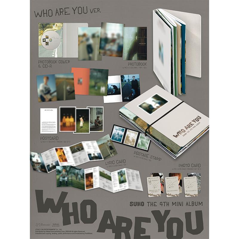 [Предзаказ] СУХО(ЭКЗО) – 4-й мини-альбом [Who Are You] Версия Who Are You