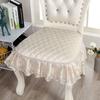 High-End Dining Chair Cushion Cushion All Year Round Fabric Chair Cushion Home Dining Chair Seat Cover Extra Large Chair Cover Stool Cover
