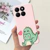 Space Man Dinosaur Back Bumper For Honor X8b Honor X9b Phone Case Matte Liquid Silicone HonorX8b X 8 b Soft Housing Funda Etui