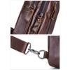 BULLCAPTAIN Genuine Leather Crossbody Bags Men Leather Shoulder Men Chest Bags Fashion Travel Handbags Man Messenger Bag Male