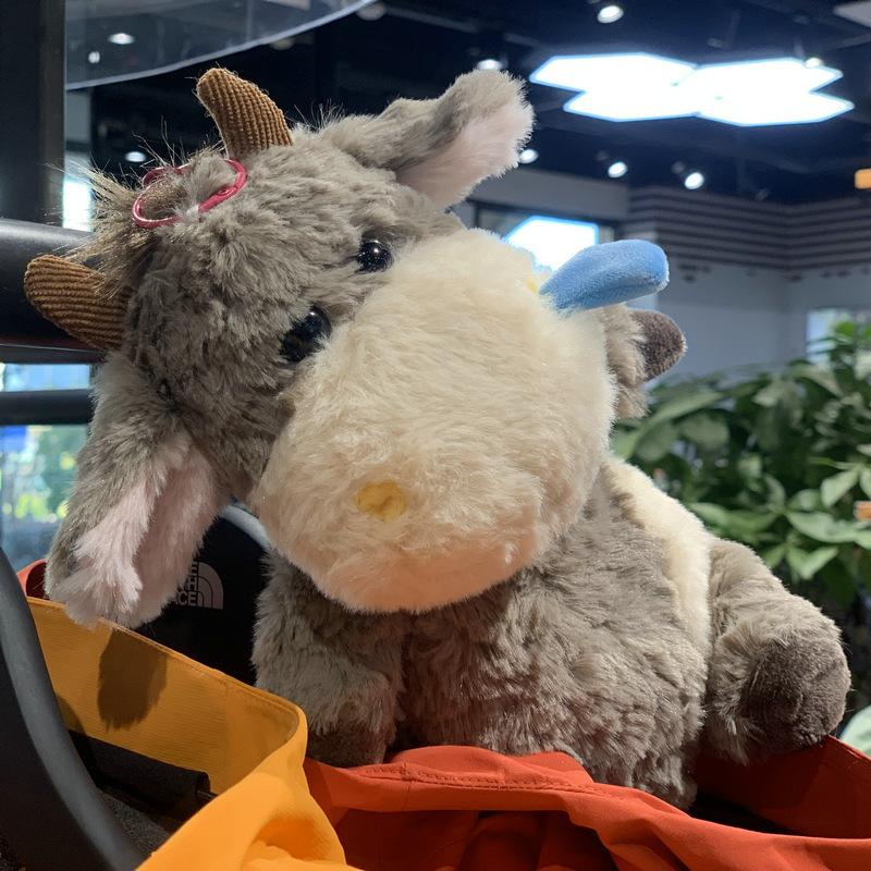 Креативный скот и лошади кукла-мигрант кукла-корова плюшевая игрушка теленок тряпичная кукла плюшевый кулон для сумки дети