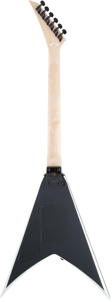 Серия King V JS32 Амарантовая накладка Черный с белыми скосами Jackson Jackson/S