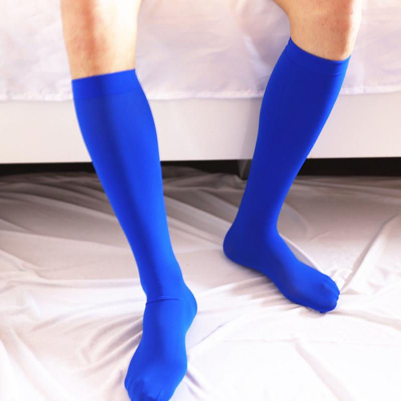 Шелковистые тонкие мужские носки мужские летние ультраэластичные гладкие деловые нейлоновые носки выше икры подарки мужские длинные носки мужские бесшовные