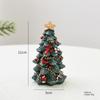 Mini Xmas Tree Ornaments Creative Floor Statues New Garden Sculptures  Christmas Gift
