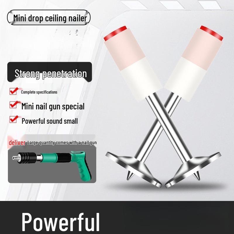 Mini Cannon Integrated Nail Gun Nails