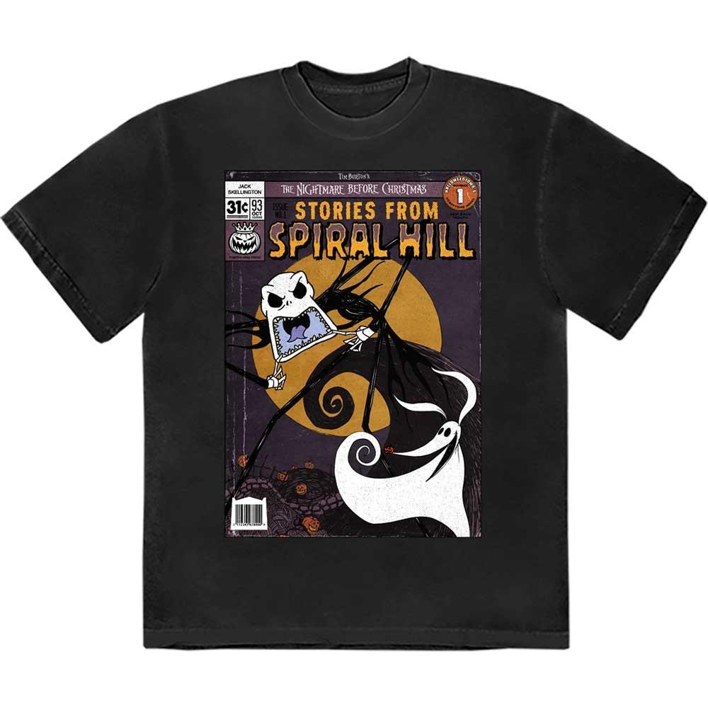The Nightmare Before Christmas T-Shirt: Spiral Hill Jack OFFICIAL NEW