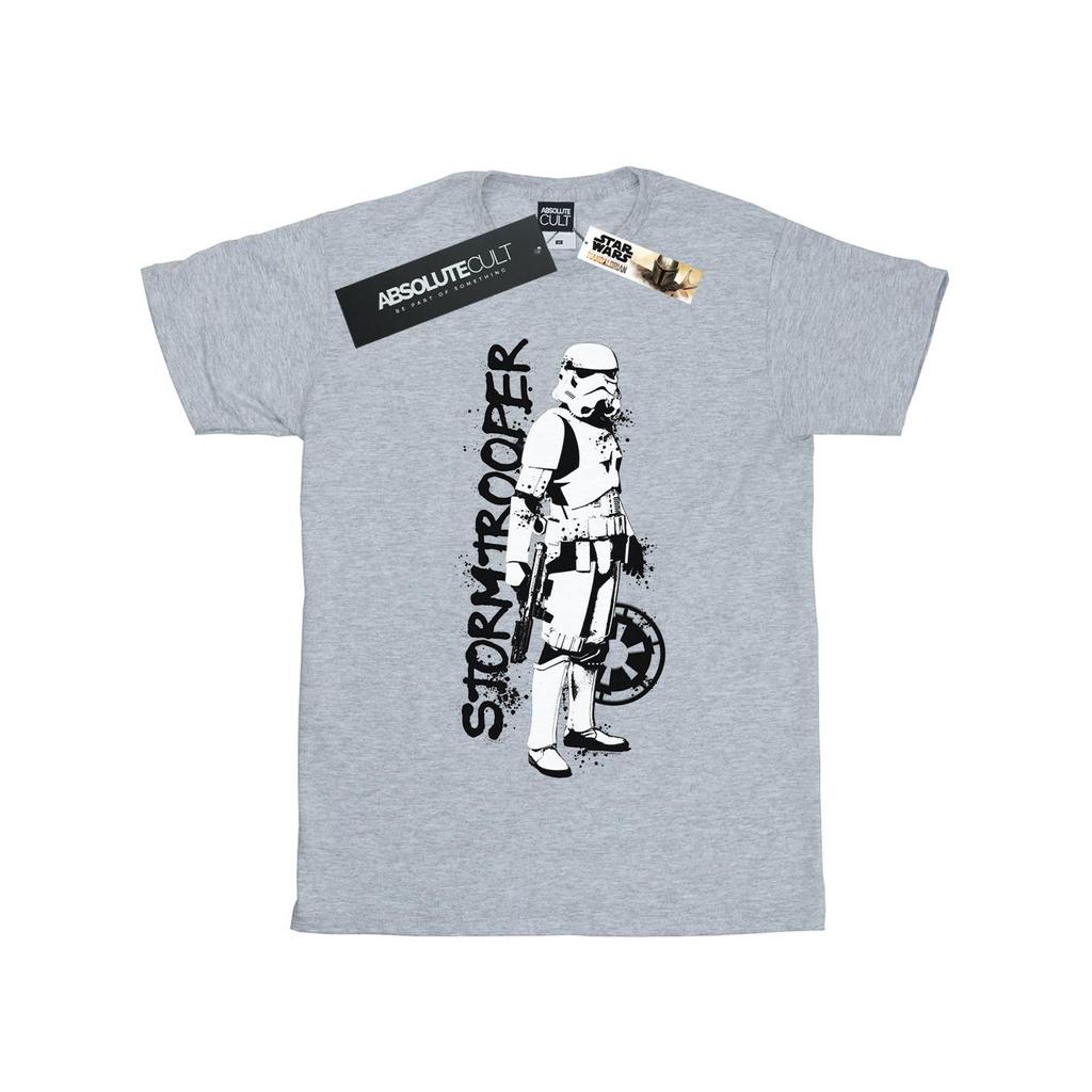 STAR WARS Мужская футболка The Mandalorian Splat Штурмовик