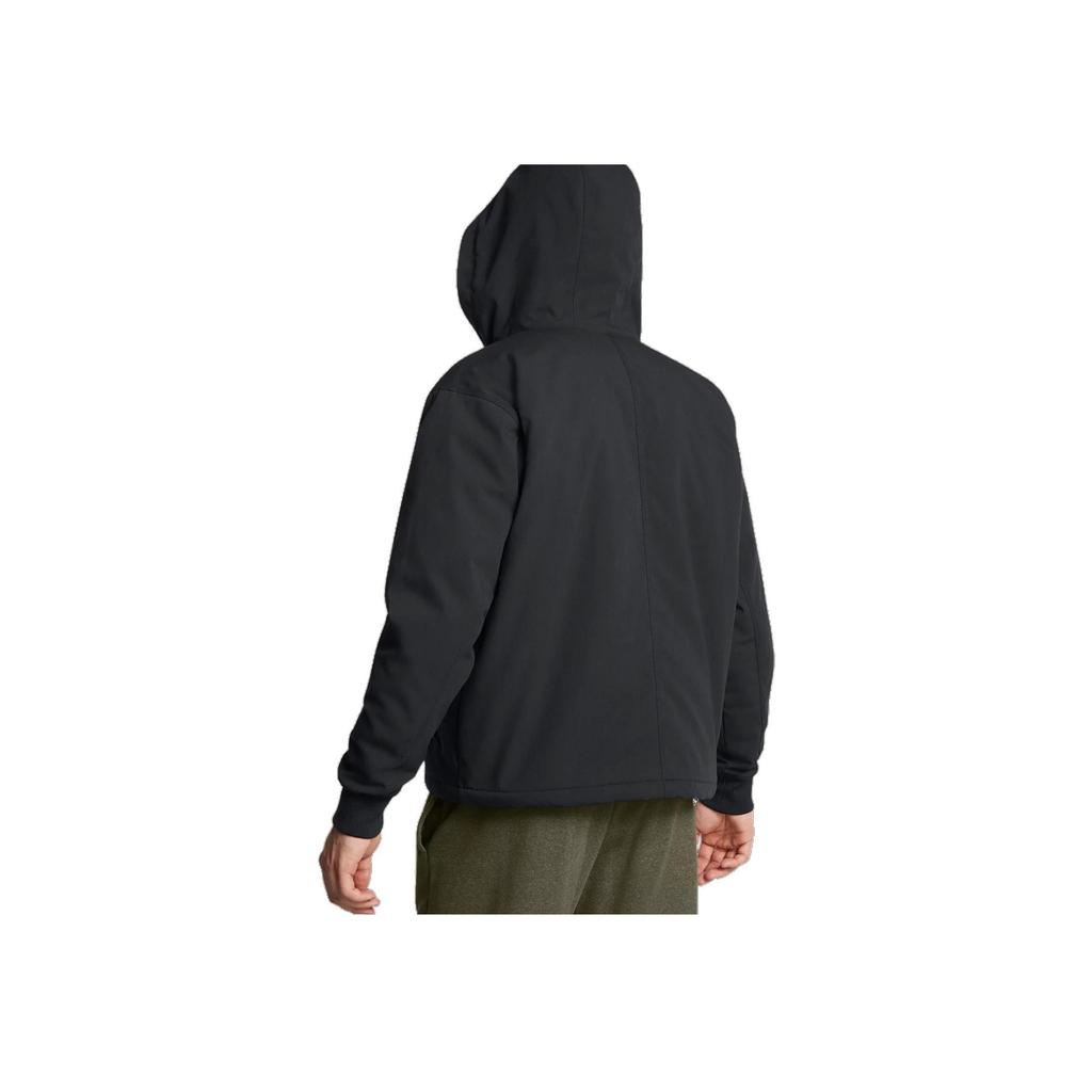 Under Armour Expanse UA однотонная повседневная мужская куртка с длинным рукавом, черная 1387568-001