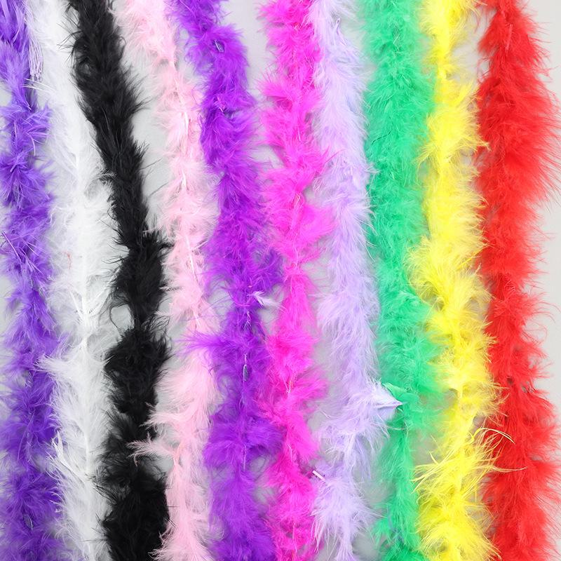 2-метровые полоски пуха для свадебного и праздничного декора, аксессуаров для одежды, дизайна своими руками