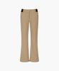 LECOQ GOLF Женские брюки bootcut с боковой полосой _Бежевый Gq422Lpto1