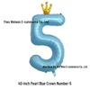 40-дюймовый Гигантский Воздушный Шар с Короной для Декора Дня Рождения