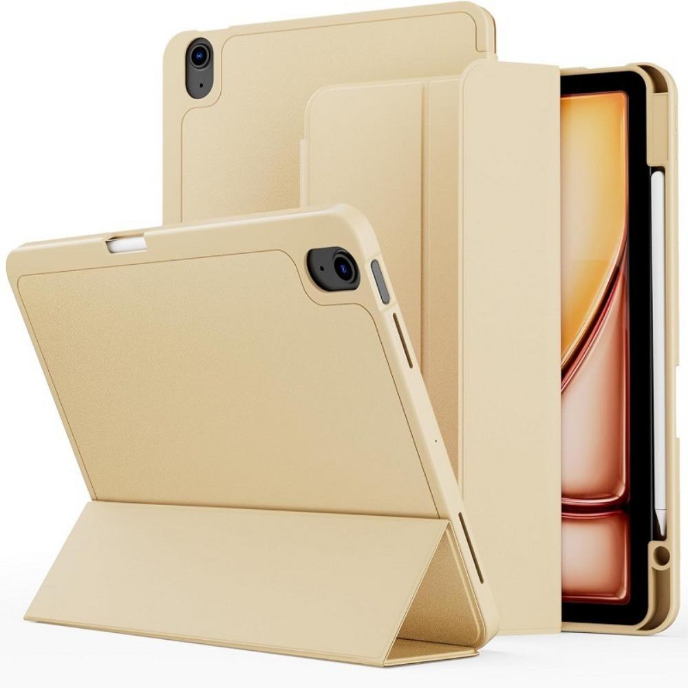 2025 для iPad 11 Чехол с отделением для карандаша Премиум кожаный чехол для iPad Air 13 дюймов и iPad 10 Защитный чехол