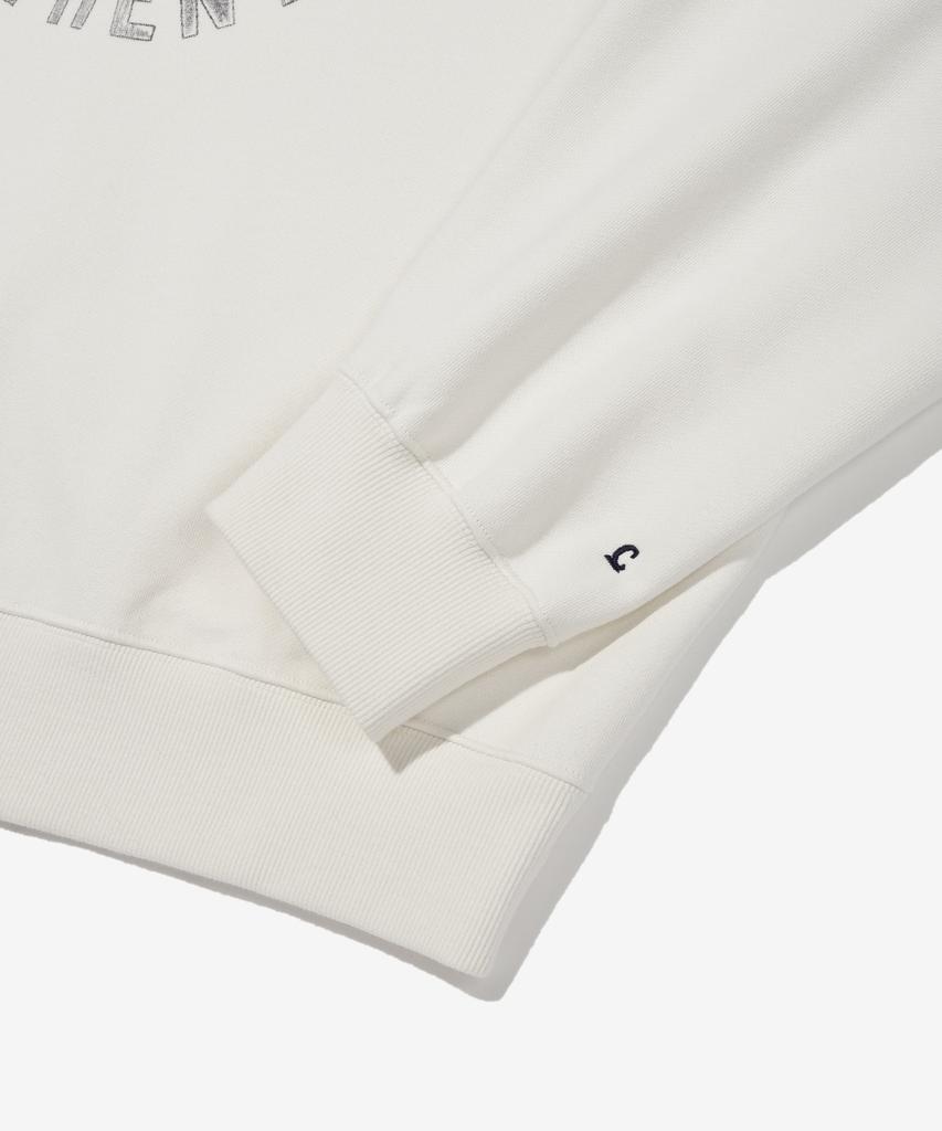 COVERNAT Tube Duck Graphic Sweatshirt Ivory