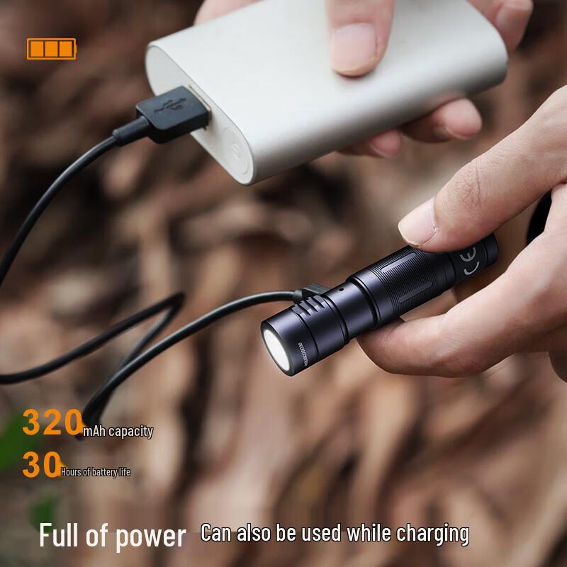 Мини-фонарик Fenix E05R, портативный, с USB-зарядкой