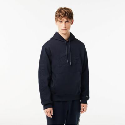 Мужская футболка с капюшоном и вышивкой Puff Croc с большой надписью SH2105 53N HDE