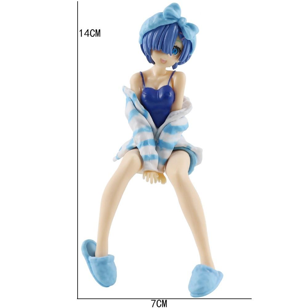 17cm Anime Figure kawaii girl apron maid dress PVC Action Model toy birthday gift