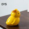 Милый держатель для зубных щеток в виде утки, высокая прочность, легко чистить, стойка для хранения зубных щеток в форме животного, украшение для ванной комнаты