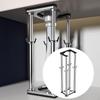 Under Sink Bracket Adjustable Support System for Bathroom Washbasin