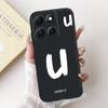 Чехол-бампер для Motorola Moto G86 Power Чехол для MotoG86 G 86 Power С рисунком букв Ударопрочный Мягкий силиконовый Чехлы для телефона Задняя крышка