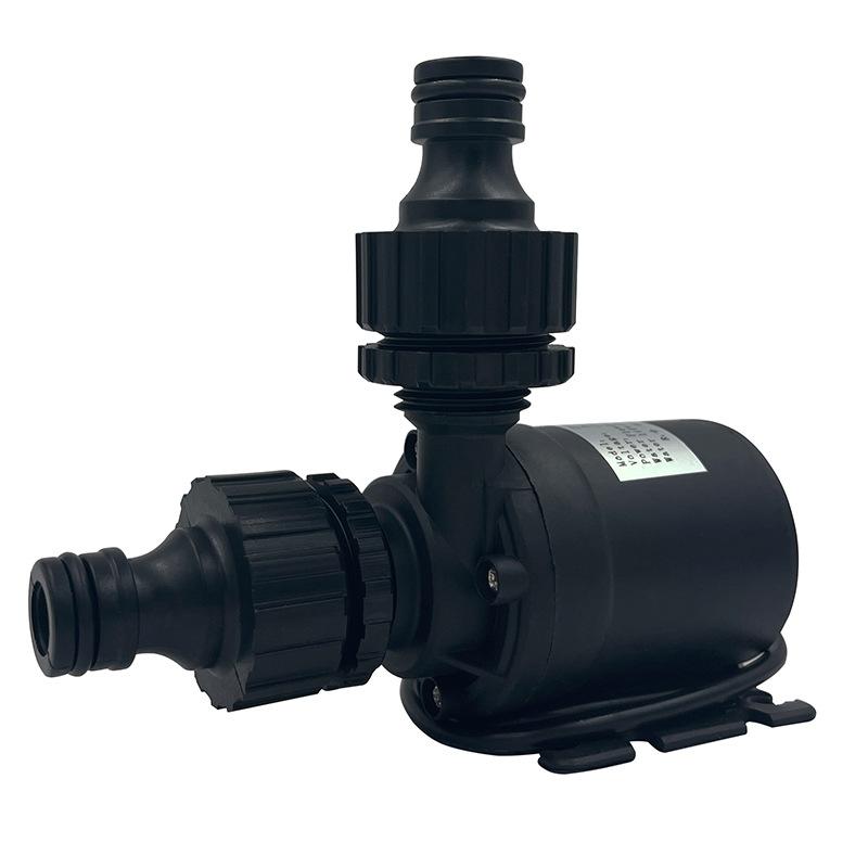 Водяной насос Высокого давления Солнечный DC12V/ 24V Подъем 5M 800л/ч Бесколлекторный двигатель Погружной Аквариумный Водяной Насос Быстроразъемное Соединение