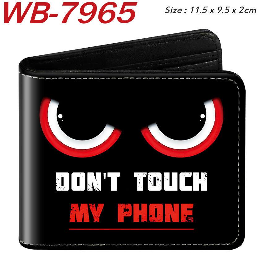 Cool Dark Funny Eyes Print Wallet Cute Short Student Coin Purse Folded Card Holder 1pcs