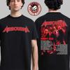 Airbourne Get Gutsy Europe 2026 Tour Schedule Dates Two Sided T-Shirt