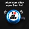 Велосипедный звонок из алюминиевого сплава для горного велосипеда, предупреждающая сигнализация, велосипедный руль, звонок, мини-клаксон, аксессуары для велосипедистов