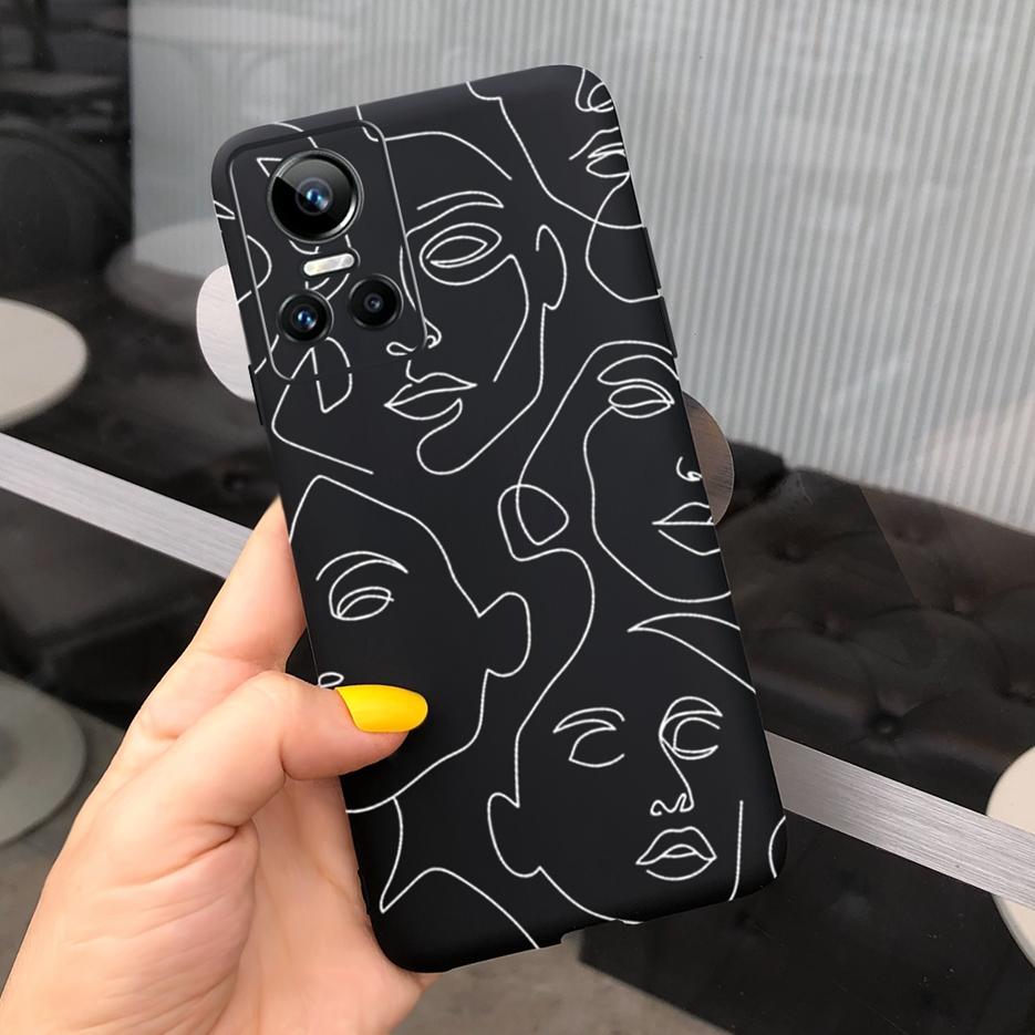 For Realme GT Neo 3 Case Colorful New Fashion Art Painted Cover For Oppo Realme GT Neo 3 80W / Neo3 150W Soft Slim Fundas Bumper