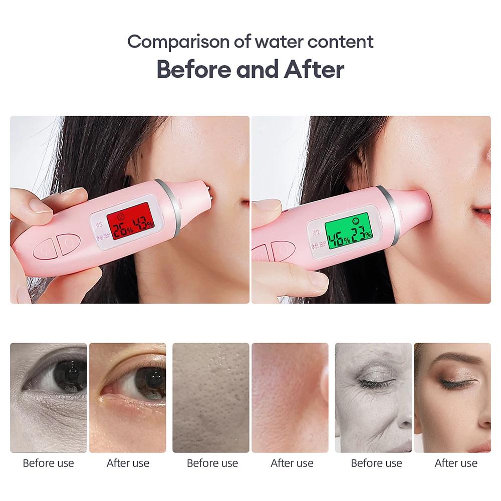 Portable CO2 Oxygen Bubble Pen Facial Device - Vibration Cleansing, Hydration, Serum Absorption & Skin Rejuvenation SPA Tool