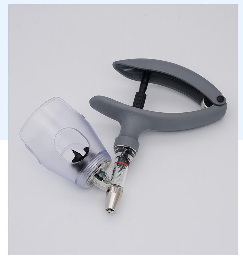 Регулируемый ветеринарный инъектор для вакцин 5 мл для свиней, крупного рогатого скота, овец и 2 мл для птицы